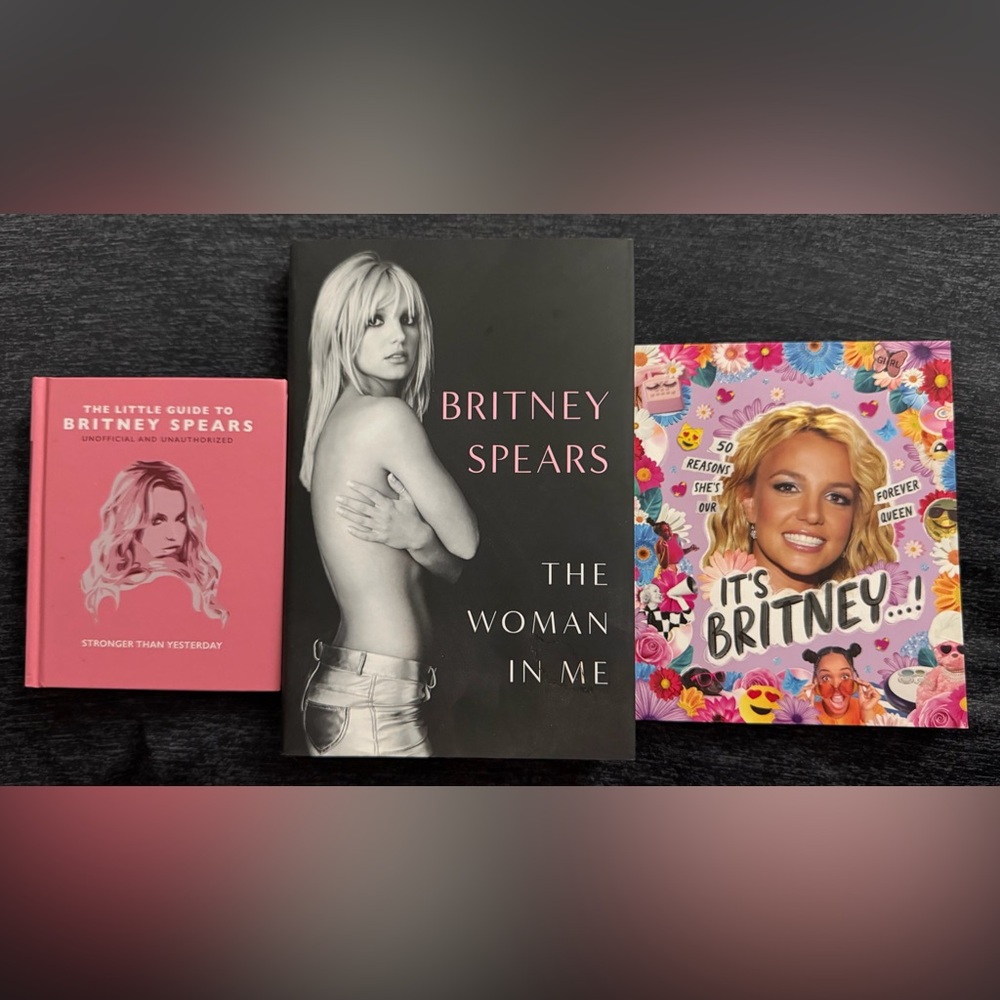 Britney Spears Book Bundle | The Woman in Me + Fan Guides